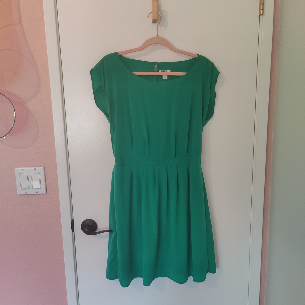 Old Navy Green Mini Dress